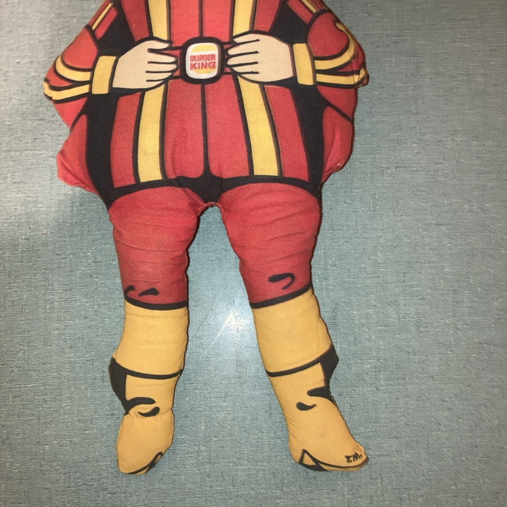 Vintage 1970's Burger King Plush Doll 13"